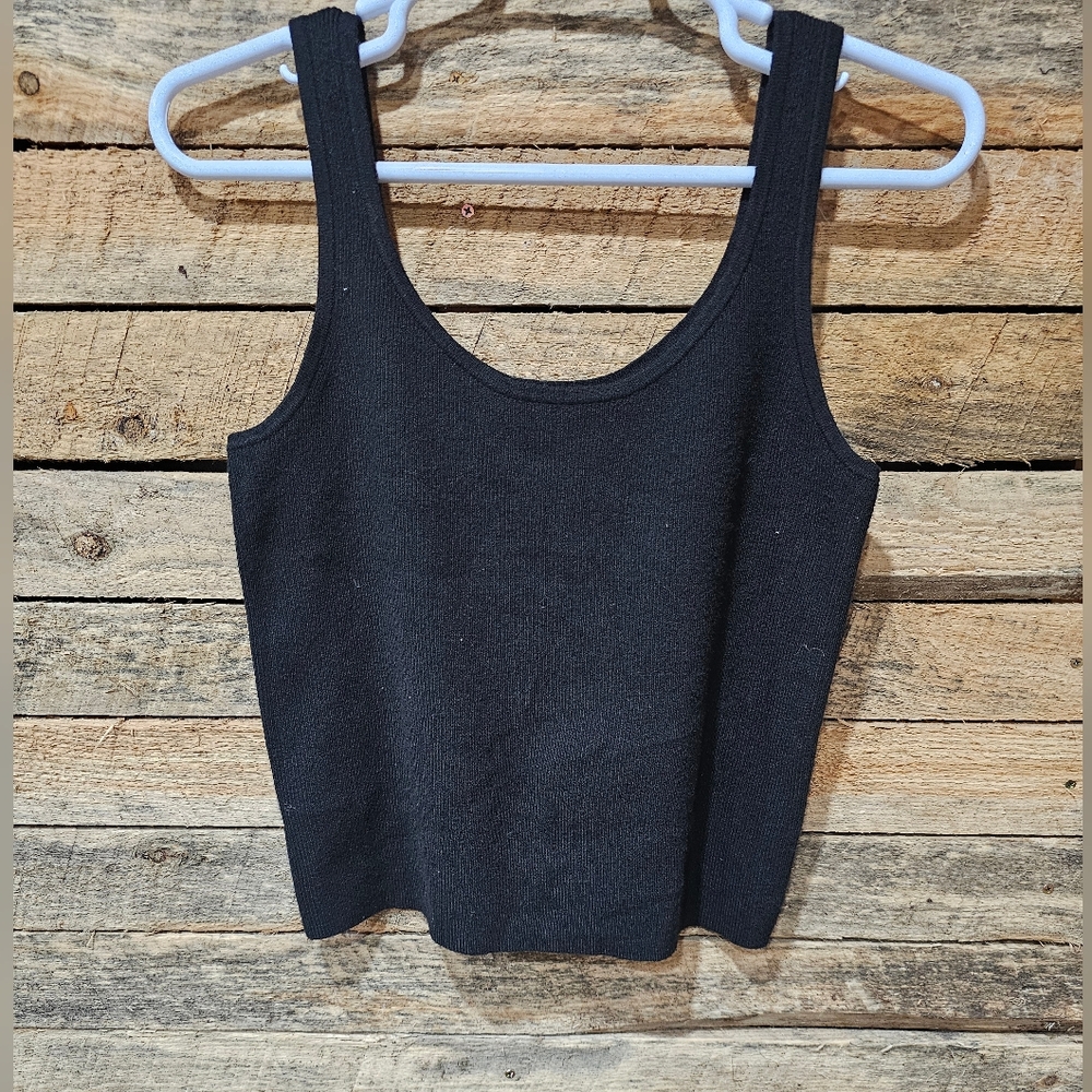 Black Cashmere like tank top various‎ sizes